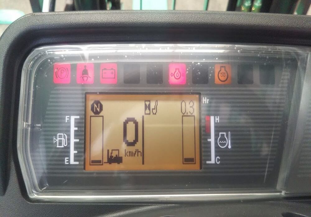 Màn hình hiển thị Dòng xe nâng Mitsubishi Grendia có IPS2